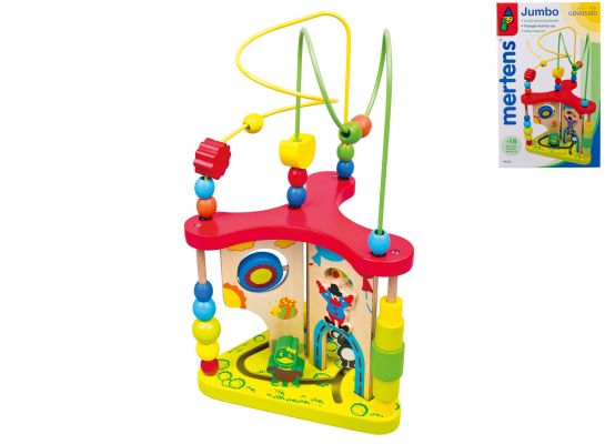 Edukační labyrint dřevěný 37cm 18m+ v krabičce